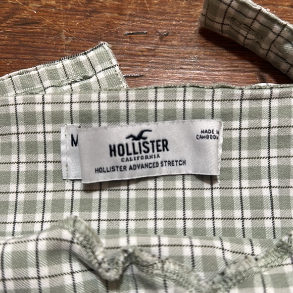 Hollister Plaid Tank Top #361N - Picture 4 of 4